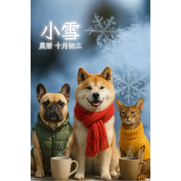 11/21 小雪到！毛孩「預冷模式」啟動，皮膚免疫雙雙升級不卡關！