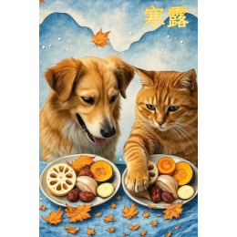 10/7 寒露來襲，毛孩養生大作戰：中獸 醫妙招讓您家汪喵暖呼呼過秋冬！