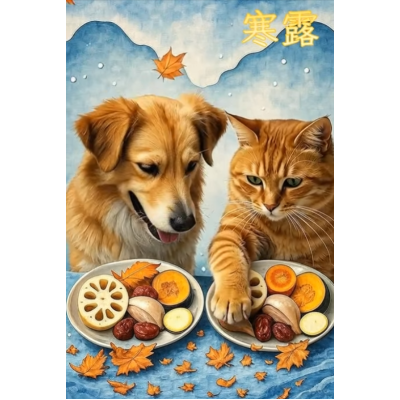 10/7 寒露來襲，毛孩養生大作戰：中獸 醫妙招讓您家汪喵暖呼呼過秋冬！