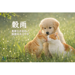 4/17 獸醫沒告訴您的事：穀雨後毛孩狂抓狂咬，背後其實是“它”在搞鬼