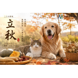 8/7 立秋到了，毛孩的皮膚真的開始「秋天」了嗎？ ——一次看懂立秋最容易被忽略的犬貓皮膚警訊